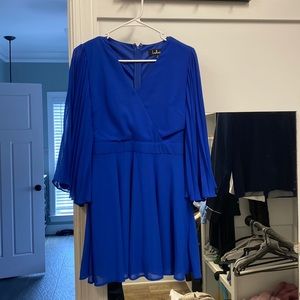 Blue dress